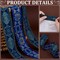 1.3 Inch Vintage Jacquard Ribbon, 7 Yards Emobridered Woven Ribbon Boho Fabric Sewing Woven Ribbon Persian Floral Trim Fringe Decor Trim for Ramadan Clothing Embellishment Decoration